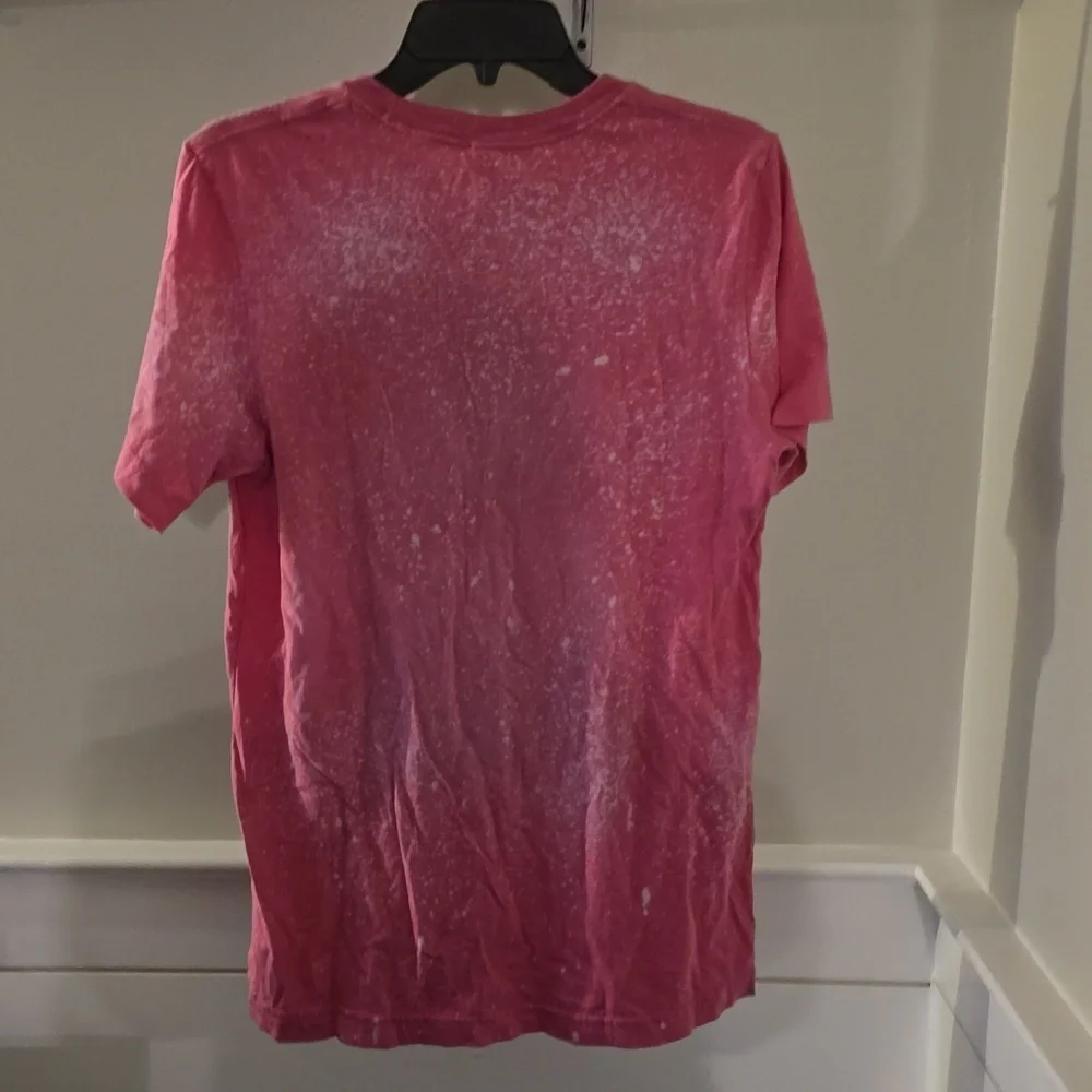 "Pink" bella canvas tee - Picture 5 of 5